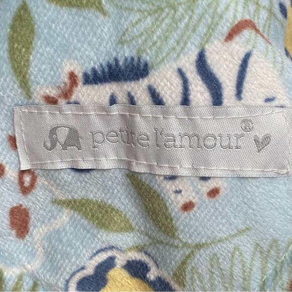 Petite L’amour Baby Elephant Lovey Lovie Stuffy Security Blanket Infant Soft - Picture 6 of 10